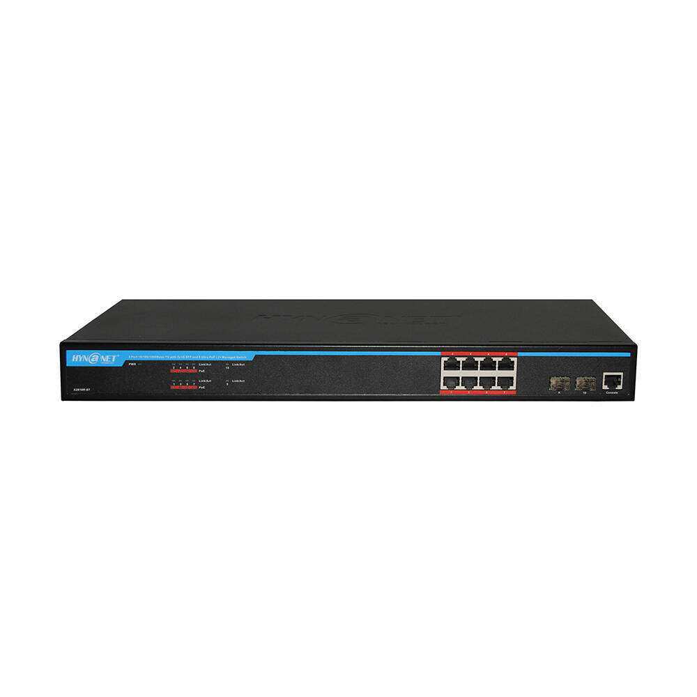 POE++ 管理型交换机，8个千兆口输出90W，2个SFP，满足标准bt协议