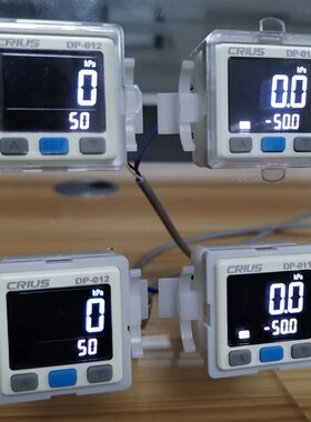 CRIUS数显压力开关机械手压力开关真空表负压表机械手真空压力表