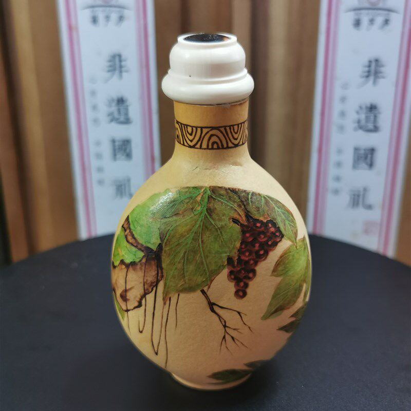 葫芦庐葫芦专用颜料(共12色)全套 送黑色