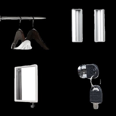 不锈钢更衣柜员工储物柜浴室多门鞋柜餐厅食堂碗柜无尘车间换衣柜