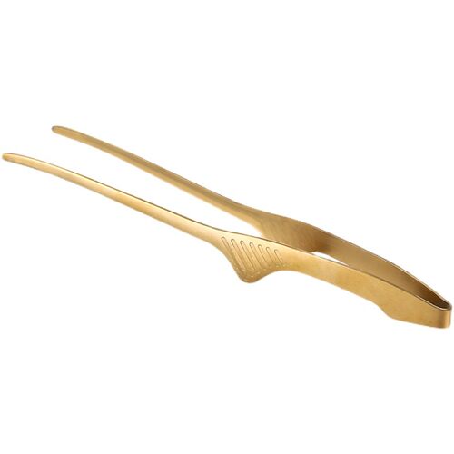 日式烤肉夹子烧烤食品牛排韩国料理自助餐海底捞不锈钢卧立公筷夹