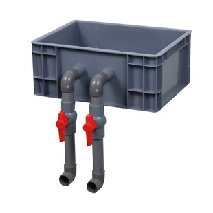 周转箱上置滴滤过滤盒单层打孔出水层沼泽滴流沉淀仓升级用配件