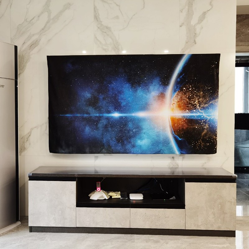 太空星球电视机防尘罩43寸50寸60寸6575英寸家用盖布曲面壁挂通用
