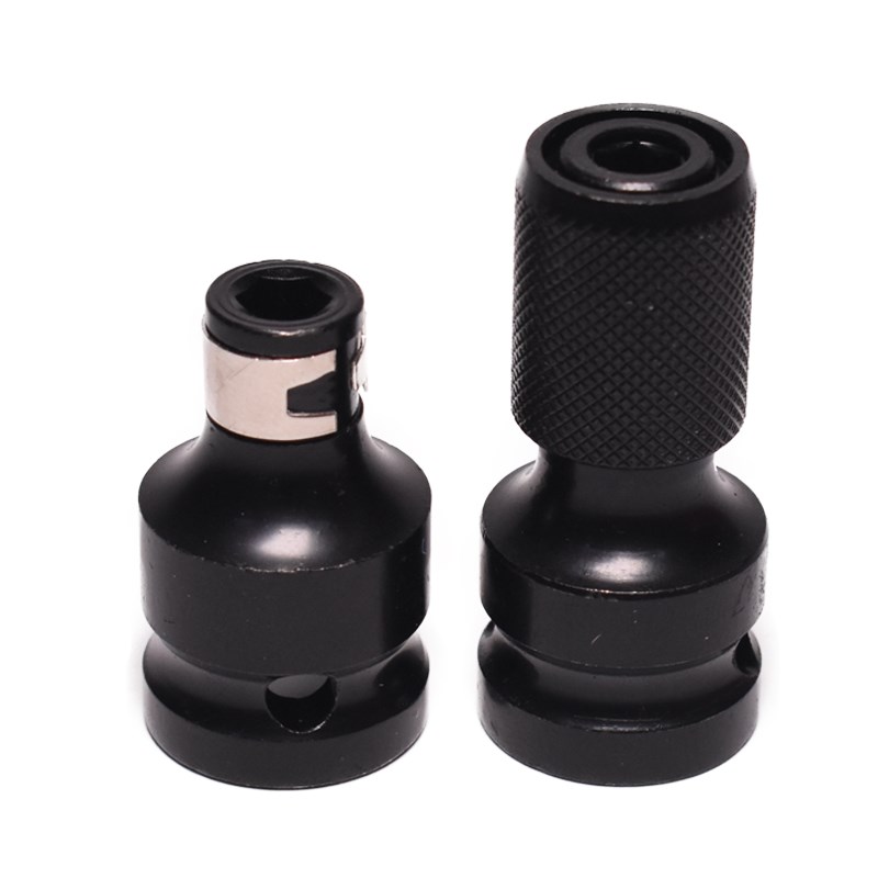 电动扳手风炮转换头1/2转1/4内六角批头转接头伸缩弹套电扳手夹头