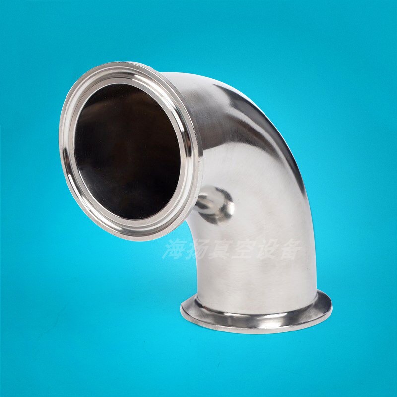 KF304快装弯头卡箍弯头卡接法兰弯头316真空接头KF10/16/25/40/50