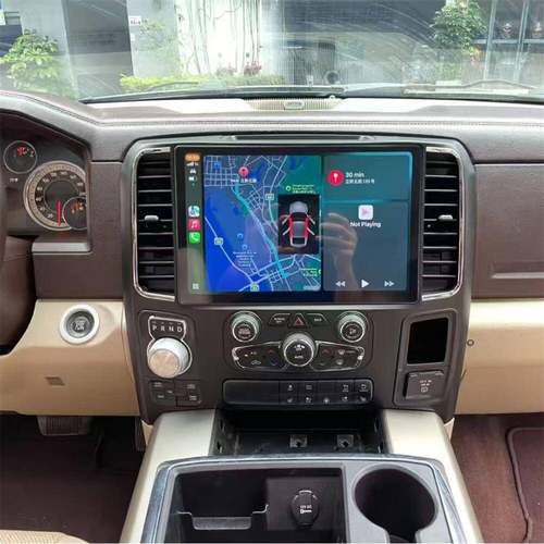 适用13-18款道奇公羊安卓导航一体机13.1寸八核4+64G内置Carplay