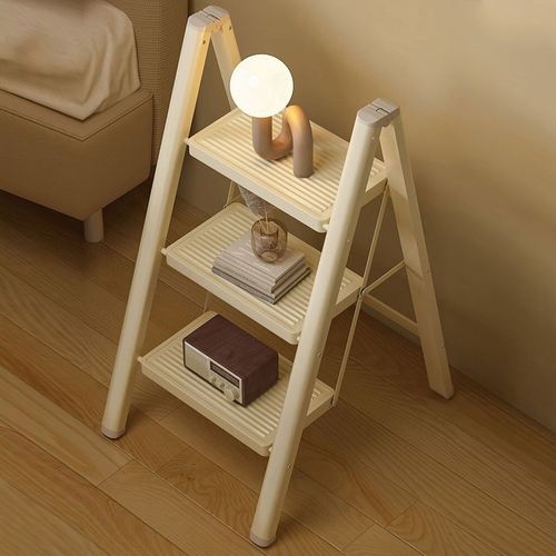梯子家用折叠伸缩加厚人字梯室内多功能楼梯三四步登高爬梯小梯凳