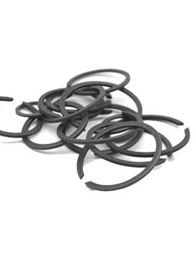 M2400无耳挡圈轴用无扁圈钢丝环卡簧WR2830-75油缸动挡耳止卡簧