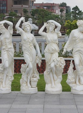 ktv欧式大型美女人物雕塑室外摆件酒店大厅客厅落地艺术家居装饰