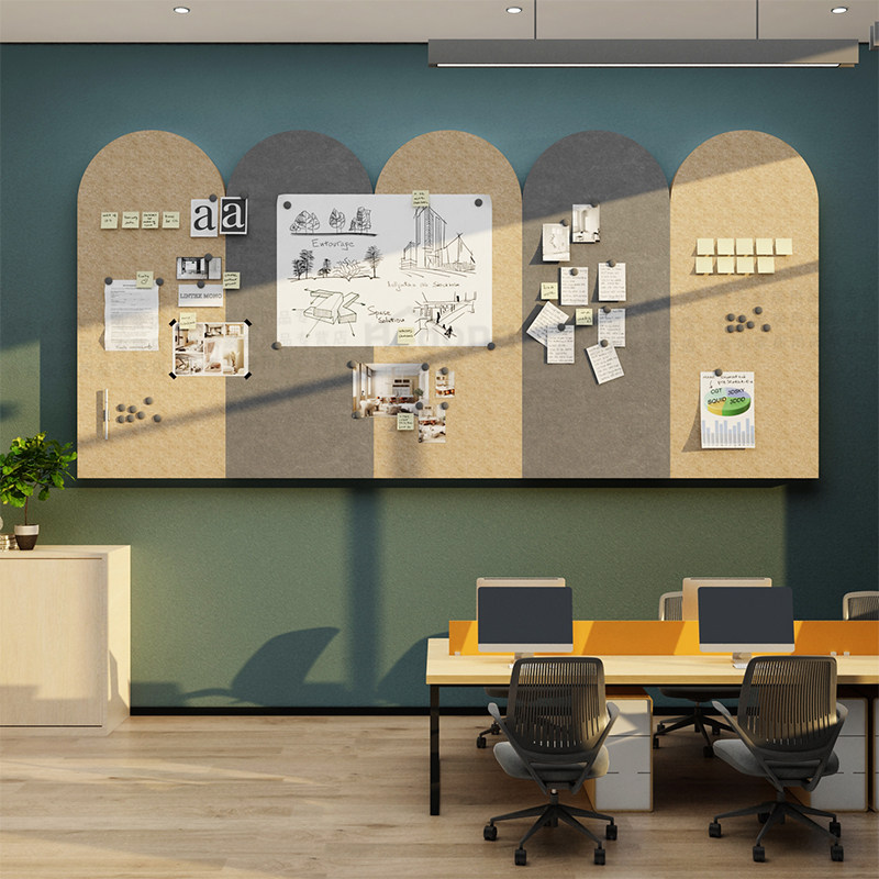 毛毡板办公室墙面装饰公司文化布置员工风采展示公告栏宣传照片墙,家居饰品,软装墙贴,淘宝优惠券,粉丝福利购,淘宝优惠卷