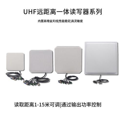 超高频rfid读写器915M远距离读卡器停车场门禁UHF6C电子标签读头