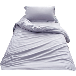 纯棉被套单件全棉150x200x230双人全棉床单被罩学生宿舍1.5米单人