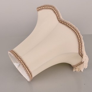 欧克依厂家直销现代台灯手工布艺灯罩欧式 简约流苏宫灯落地灯罩