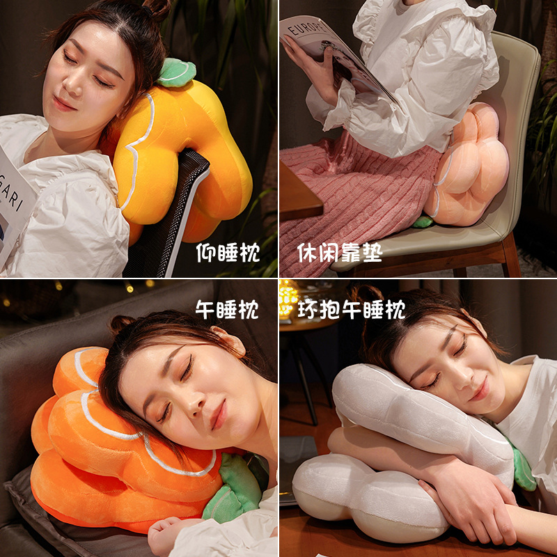 花朵午睡枕趴睡枕办公室上班族午休神器大人午觉趴枕抱枕女生睡觉