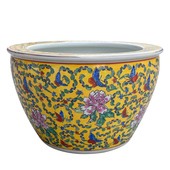 陶瓷鱼缸景德镇荷花缸睡莲缸碗莲乌龟缸书画缸大水缸雕刻碗莲花盆