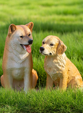 柴犬小狗摆件鞋柜桌面家居装饰品礼物乔迁新居礼品入户玄关装饰