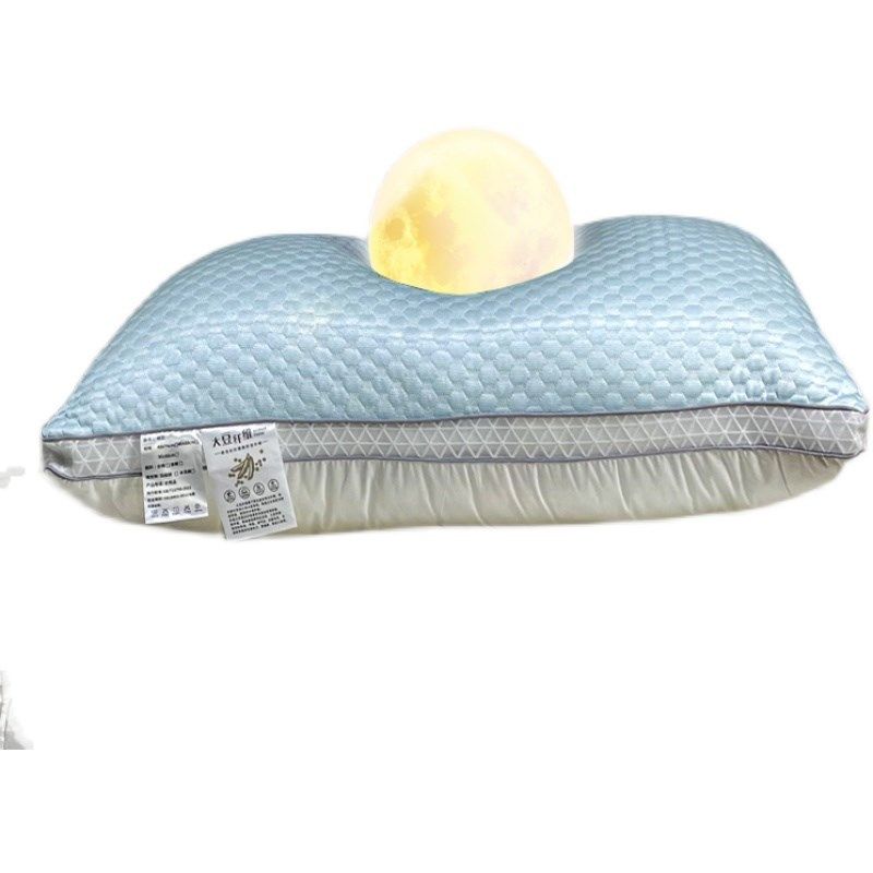 高枕头 加厚加高豆豆纤维按摩特高超厚肥胖人枕靠背不塌陷不变形