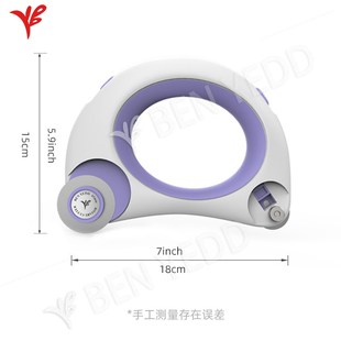 BEN YEDD布艺刀双头轮刀手持式裁布刀布料割布刀圆片