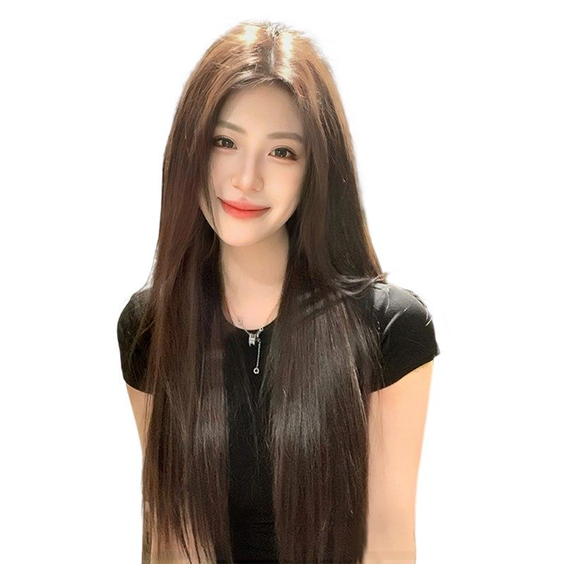 假发女片头顶不用戴发网增发量蓬松高颅顶无痕遮白发长直发补发片,美发护发/假发,直发片,淘宝优惠券,粉丝福利购,淘宝优惠卷