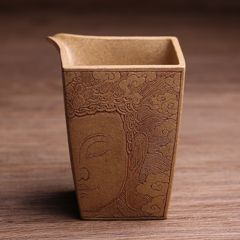 宜兴原矿紫砂茶杯公道杯分茶器主人杯一念之间功夫茶具全手工名家