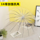 透明甜美雨伞长柄女网红定制印logo广告伞小清新学生伞白色儿童