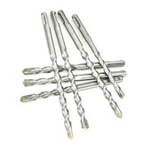 电锤钻头加长穿墙圆柄两坑两槽冲击钻头方柄四坑混凝土水泥开孔钻