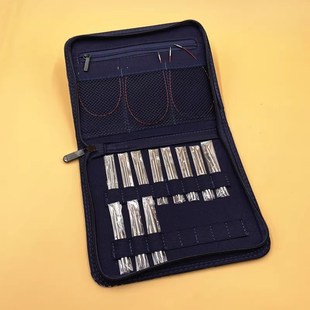 316小小针不锈钢环形针套装单号长短可拆卸毛衣针织毛衣袖子循环