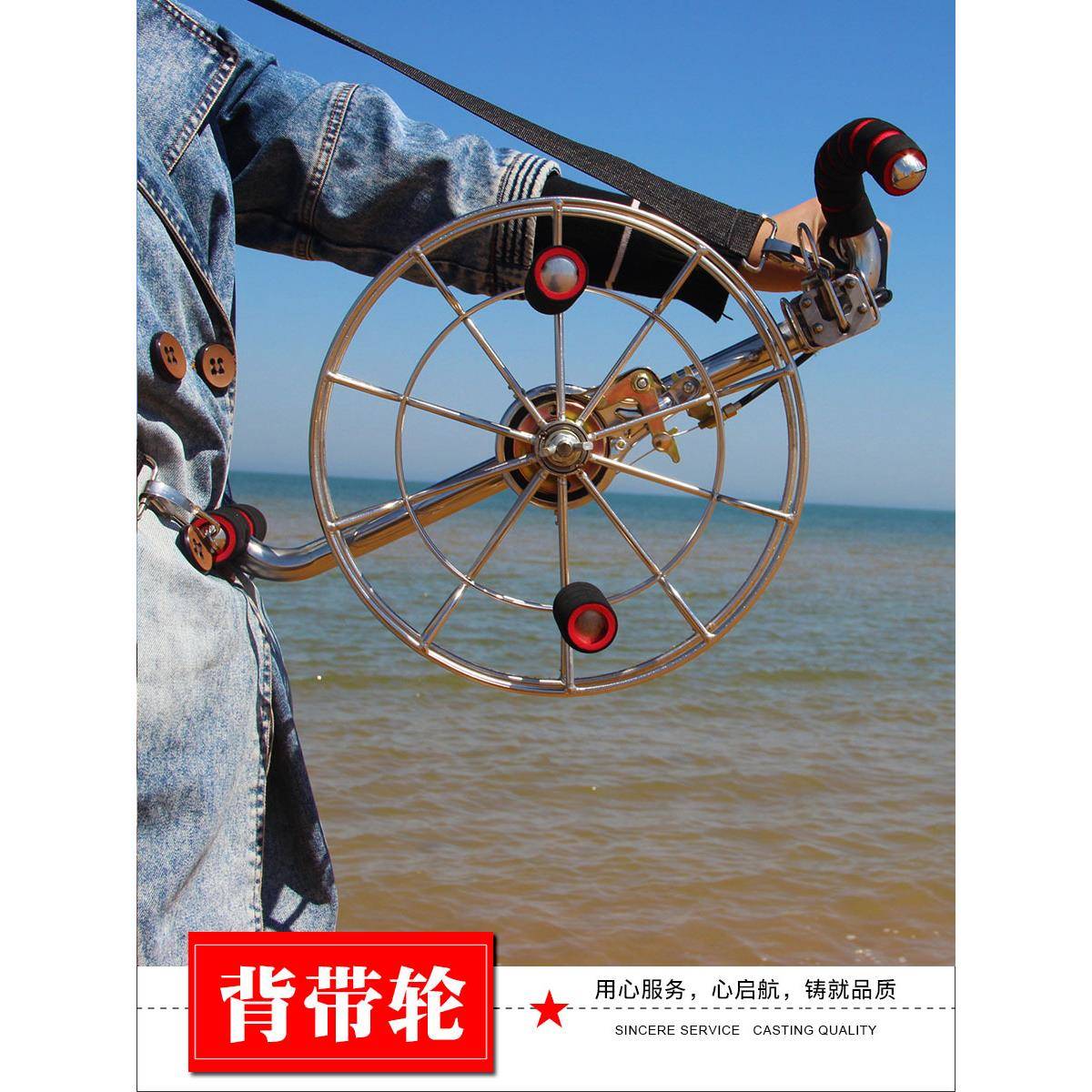 风筝背带轮手握轮风筝放飞器材风筝线轮刹车2019新