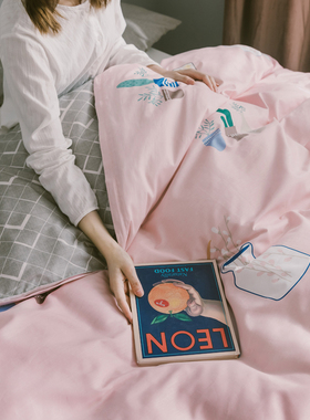 纯棉被套单件1.5x2.0米m200x230学生宿舍单人双人被罩180x220x240