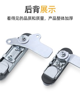 基业箱锁通讯箱平面锁AB403配电箱柜门锁AB402电气柜锁明装通用锁