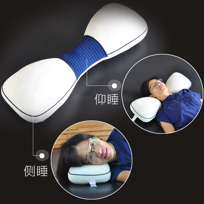 颈椎枕头修复颈椎专用治颈椎痛加热矫正牵引圆柱高低护颈枕头枕芯