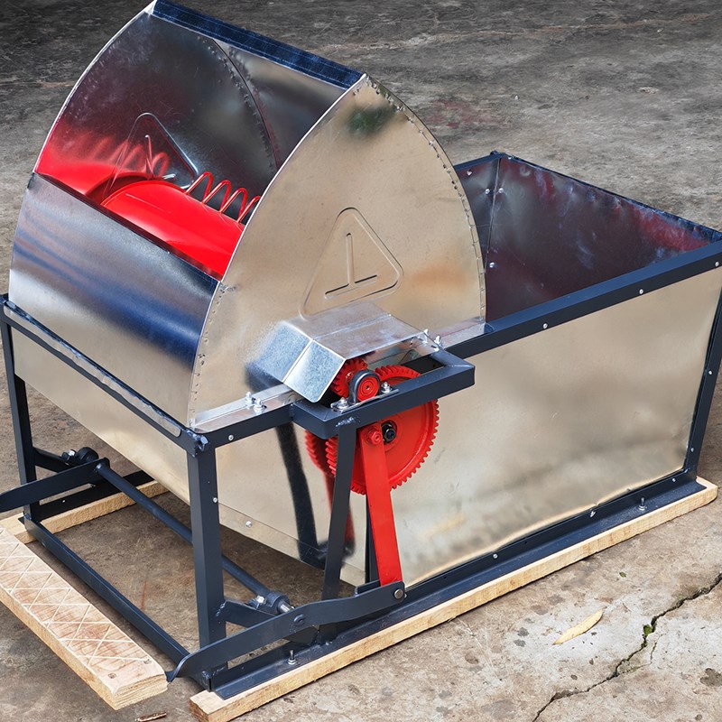 升级款打谷机脚踩水稻脱粒机轻便农用水稻收割人力稻谷脱粒机