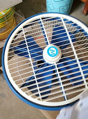 吊扇汽车车载直流电风扇12v24v大货车铲车车用吊扇 静音强力风大