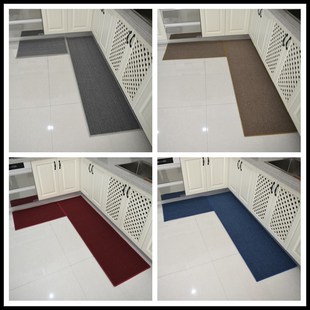 厨房地垫长条防滑脚垫吸水防油长方形垫子门厅入户门垫定制尺寸