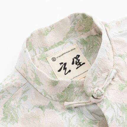 唐装男春季新品中国风男女装复古中式情侣装立体提花外套男国潮