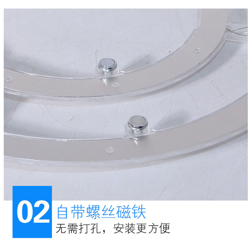 LED吸顶灯芯圆形改造灯板改装光源边驱模组环形灯管灯条塑卡灯盘