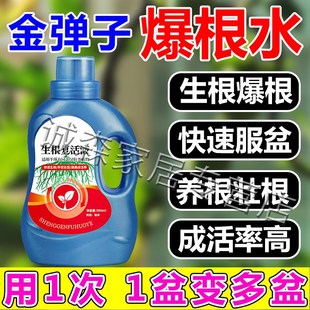 金弹子爆根剂多菌灵生根粉扦插盆景专用肥快速壮苗药水复活营养液