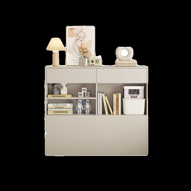 床尾柜超窄实木25cm超薄主卧储物夹缝柜30公分定制20置物收纳柜35