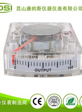 KDSI/康的斯 指针式电表TE-41 DC10V 100负载表 百分比表