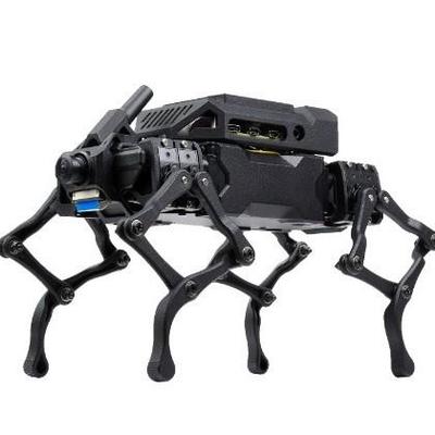 微雪 12自由度WAVEGO仿生四足机器狗 人脸识别 颜色追踪 运动检测