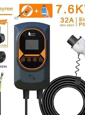 流电瓶户外新能源919电国标流壁挂式充电桩电动汽车AP带P卡带交屏