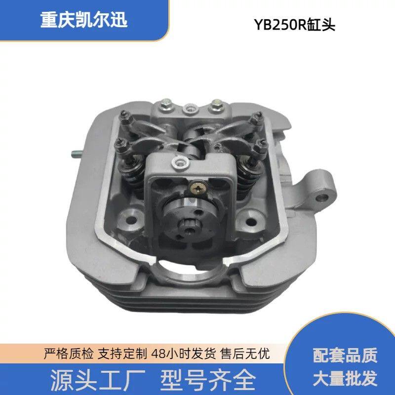 隆鑫摩托车发动机缸头Locln YB250R缸头yb250r缸头总成