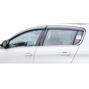 汽车晴雨挡适用于标致3008S40826雨2069407508L31车窗雨眉挡板