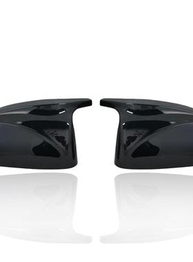 x现！适用于宝马新x34x5G0G02G05碳纤替换AN牛角31662货1后视镜壳