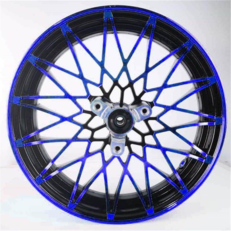 1寸电动前轮2车7.25宽铝轮改装轮毂小牛N1S12寸2.75小猴子M3浇铸