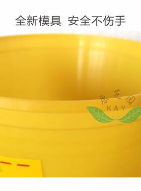 实惠圆利器盒厂直次销一性锐器盒黄色KL-1Y-15针筒形收集盒垃工圾