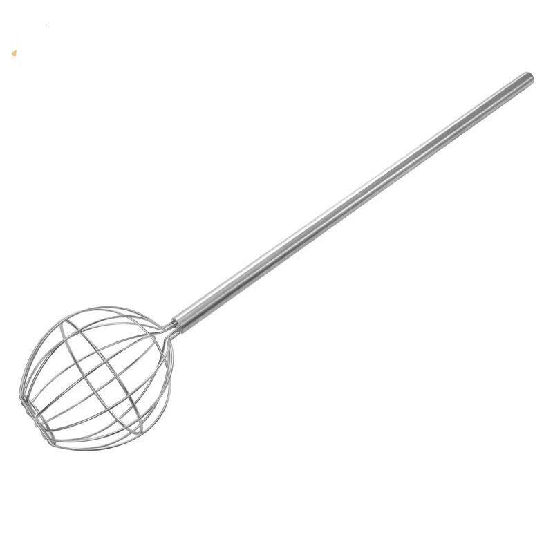 加长柄搅拌器手动料理搅拌棒大号加粗打蛋器食堂工业用烘焙搅拌器