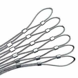 不锈钢绳网动园笼舍鸟语林丝围网KLQ景区物阳台高空防卡坠扣钢绳