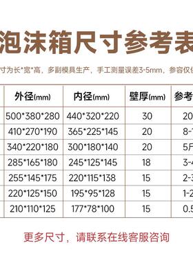 政泡沫沫邮箱生鲜专用枇杷泡递保温箱快电商专用打包XBE泡沫盒子