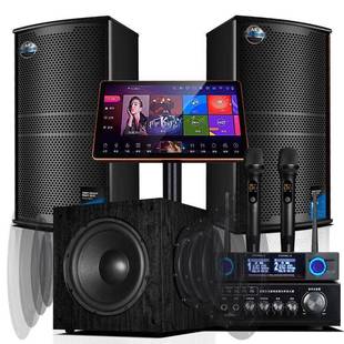 12寸家FMI庭KTV音响套全装 套点歌机卡拉K家用K歌影O专业设院备